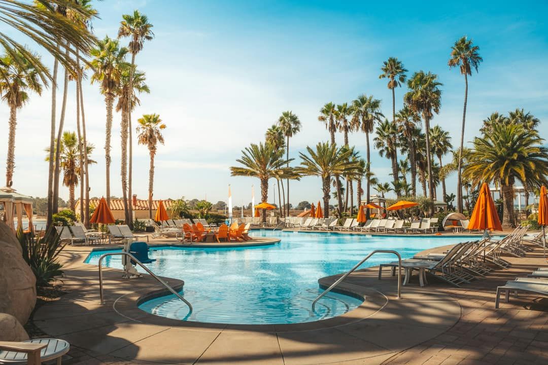All-inclusive resort pool
